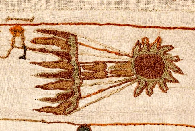 Halley's comet, Bayeux Tapestry