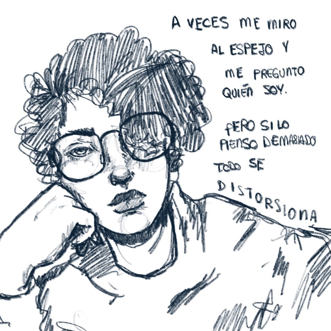 Self portrait, depersonalization
